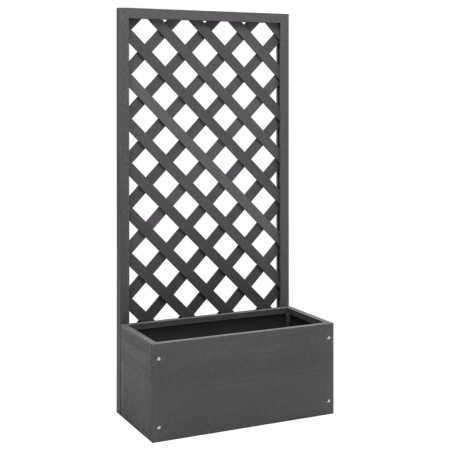 Jardinera con enrejado WPC 65x30x135 cm de vidaXL, Maceteros y jardineras - Ref: Foro24-149023, Precio: 175,37 €, Descuento: %