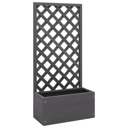 Jardinera con enrejado WPC 65x30x135 cm de vidaXL, Maceteros y jardineras - Ref: Foro24-149023, Precio: 172,07 €, Descuento: %