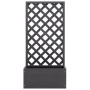 Jardinera con enrejado WPC 65x30x135 cm de vidaXL, Maceteros y jardineras - Ref: Foro24-149023, Precio: 175,37 €, Descuento: %