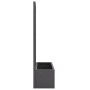 Jardinera con enrejado WPC 65x30x135 cm de vidaXL, Maceteros y jardineras - Ref: Foro24-149023, Precio: 175,37 €, Descuento: %