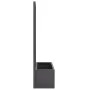 Jardinera con enrejado WPC 65x30x135 cm de vidaXL, Maceteros y jardineras - Ref: Foro24-149023, Precio: 172,07 €, Descuento: %
