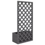 Jardinera con enrejado WPC 65x30x135 cm de vidaXL, Maceteros y jardineras - Ref: Foro24-149023, Precio: 175,37 €, Descuento: %