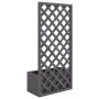 Jardinera con enrejado WPC 65x30x135 cm de vidaXL, Maceteros y jardineras - Ref: Foro24-149023, Precio: 172,07 €, Descuento: %