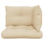 Cojines para sofá de palets 3 unidades tela beige de , Cojines para sillas y sofás - Ref: Foro24-360859, Precio: 50,58 €, Des...