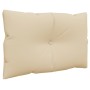 Cojines para sofá de palets 3 unidades tela beige de , Cojines para sillas y sofás - Ref: Foro24-360859, Precio: 50,58 €, Des...