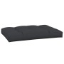 Cojín de asiento de jardín de tela negro 120x80x12 cm de , Cojines para sillas y sofás - Ref: Foro24-360520, Precio: 51,58 €,...