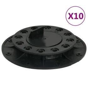 Patas ajustables para terraza 10 unidades 20-30 mm de vidaXL, Suelos y moquetas - Ref: Foro24-149007, Precio: 35,88 €, Descue...