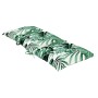 Cojín silla de jardín respaldo alto 4 uds tela hojas 120x50x7cm de , Cojines para sillas y sofás - Ref: Foro24-360264, Precio...