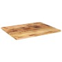 Tablero de mesa rectangular madera mango rugosa 90x80x3,8 cm de , Tableros para mesas - Ref: Foro24-371416, Precio: 130,29 €,...
