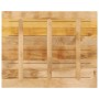 Tablero de mesa rectangular madera mango rugosa 90x80x3,8 cm de , Tableros para mesas - Ref: Foro24-371416, Precio: 130,29 €,...