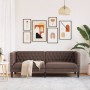 Sofá Chesterfield de 3 plazas cuero artificial marrón de , Sofás - Ref: Foro24-372668, Precio: 311,42 €, Descuento: %