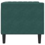 Sillón Chesterfield de terciopelo verde oscuro de , Sofás - Ref: Foro24-372675, Precio: 162,94 €, Descuento: %