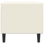 Sillón Chesterfield de terciopelo blanco crema de , Sofás - Ref: Foro24-372680, Precio: 161,15 €, Descuento: %