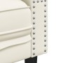 Sillón Chesterfield de terciopelo blanco crema de , Sofás - Ref: Foro24-372680, Precio: 161,15 €, Descuento: %