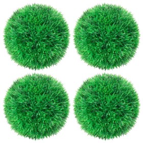 Bolas de boj artificial 4 unidades 12 cm de vidaXL, Flora artificial - Ref: Foro24-315477, Precio: 17,99 €, Descuento: %