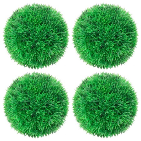 Bolas de boj artificial 4 unidades 12 cm de vidaXL, Flora artificial - Ref: Foro24-315477, Precio: 17,99 €, Descuento: %