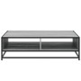 Mesa centro madera ingeniería y metal gris Sonoma 100x100x30 cm de , Mesas de centro - Ref: Foro24-848777, Precio: 82,03 €, D...