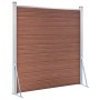 Soportes para postes de valla 2 unidades acero galvanizado de vidaXL, Accesorios para rejas y vallas - Ref: Foro24-148988, Pr...