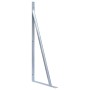 Soportes para postes de valla 2 unidades acero galvanizado de vidaXL, Accesorios para rejas y vallas - Ref: Foro24-148988, Pr...