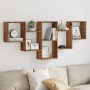 Estantería de pared madera ingeniería envejecida 159x18x66 cm de , Estantes y estanterías - Ref: Foro24-853306, Precio: 49,77...