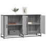 Aparador madera de ingeniería gris Sonoma 134x35x76 cm de , Aparadores - Ref: Foro24-3300818, Precio: 141,82 €, Descuento: %