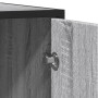 Aparador madera de ingeniería gris Sonoma 134x35x76 cm de , Aparadores - Ref: Foro24-3300818, Precio: 141,82 €, Descuento: %