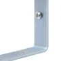 Supports for fence posts 2 units galvanized steel by vidaXL, Accessories for gates and fences - Ref: Foro24-148988, Price: 29...