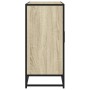 Aparador de madera de ingeniería roble Sonoma 92x35x76 cm de , Aparadores - Ref: Foro24-3300826, Precio: 116,20 €, Descuento: %