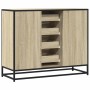 Aparador de madera de ingeniería roble Sonoma 92x35x76 cm de , Aparadores - Ref: Foro24-3300826, Precio: 116,20 €, Descuento: %
