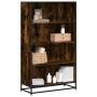Estantería madera de ingeniería roble ahumado 80,5x35x139 cm de , Librerías y estanterías - Ref: Foro24-3300847, Precio: 111,...
