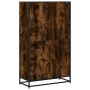 Estantería madera de ingeniería roble ahumado 80,5x35x139 cm de , Librerías y estanterías - Ref: Foro24-3300847, Precio: 111,...