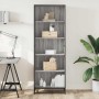 Estantería de madera de ingeniería gris Sonoma 60x35x170,5 cm de , Librerías y estanterías - Ref: Foro24-3300853, Precio: 110...