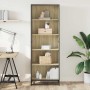 Estantería madera de ingeniería roble Sonoma 60x35x170,5 cm de , Librerías y estanterías - Ref: Foro24-3300851, Precio: 108,3...