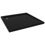 Plato de ducha cuadrado de ABS negro 80x80 cm de vidaXL, Platos de ducha - Ref: Foro24-148916, Precio: 110,16 €, Descuento: %