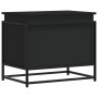 Caja almacenaje con tapa madera ingeniería negro 60x40x51,5 cm de , Cestas para almacenaje - Ref: Foro24-848794, Precio: 59,5...