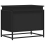 Caja almacenaje con tapa madera ingeniería negro 60x40x51,5 cm de , Cestas para almacenaje - Ref: Foro24-848794, Precio: 59,5...