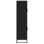 Aparador alto madera de ingeniería negro 68x35x139 cm de , Aparadores - Ref: Foro24-3300830, Precio: 162,62 €, Descuento: %