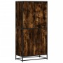 Aparador alto madera de ingeniería roble ahumado 68x35x139 cm de , Aparadores - Ref: Foro24-3300832, Precio: 130,64 €, Descue...