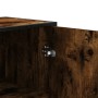 Aparador alto madera de ingeniería roble ahumado 68x35x139 cm de , Aparadores - Ref: Foro24-3300832, Precio: 130,64 €, Descue...