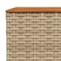 Set de sofás de jardín con cojines 9 pzas ratán sintético beige de , Conjuntos de jardín - Ref: Foro24-3261769, Precio: 642,9...