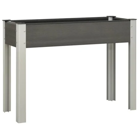Mesa de cultivo para jardín WPC gris 100x40x75 cm de vidaXL, Maceteros y jardineras - Ref: Foro24-149011, Precio: 88,32 €, De...
