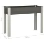 Mesa de cultivo para jardín WPC gris 100x40x75 cm de vidaXL, Maceteros y jardineras - Ref: Foro24-149011, Precio: 88,32 €, De...