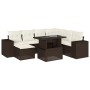 Set sofás de jardín 8 piezas y cojines ratán sintético marrón de , Conjuntos de jardín - Ref: Foro24-3269333, Precio: 581,01 ...