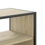 Mueble TV madera ingeniería y metal roble Sonoma 60x31x39,5 cm de , Muebles TV - Ref: Foro24-848915, Precio: 41,19 €, Descuen...