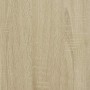 Mesa de centro madera ingeniería metal roble Sonoma 100x50x35cm de , Mesas de centro - Ref: Foro24-848780, Precio: 85,29 €, D...