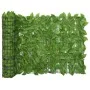 Toldo para balcón con hojas verde 600x75 cm de vidaXL, Sombrillas - Ref: Foro24-315498, Precio: 44,37 €, Descuento: %