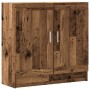 Estantería madera ingeniería madera envejecida 82,5x30,5x80 cm de , Librerías y estanterías - Ref: Foro24-856146, Precio: 69,...