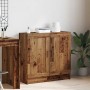 Estantería madera ingeniería madera envejecida 82,5x30,5x80 cm de , Librerías y estanterías - Ref: Foro24-856146, Precio: 69,...