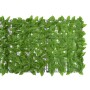 Toldo para balcón con hojas verde 600x75 cm de vidaXL, Sombrillas - Ref: Foro24-315498, Precio: 45,11 €, Descuento: %
