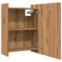 Armario espejo baño roble roble artisan 62,5x20,5x64 cm de , Tocadores de baño - Ref: Foro24-856178, Precio: 75,81 €, Descuen...